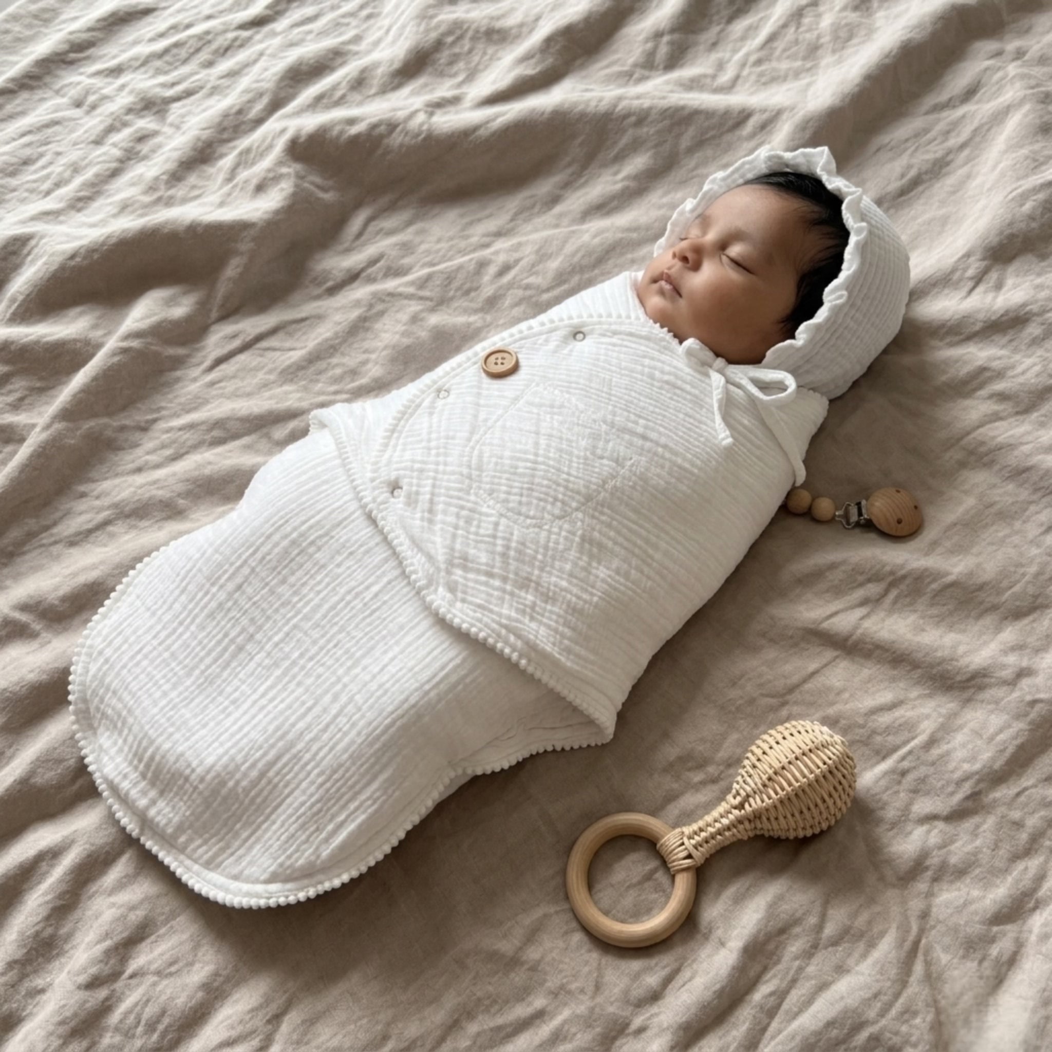 Snowdrop Muslin Swaddle Set