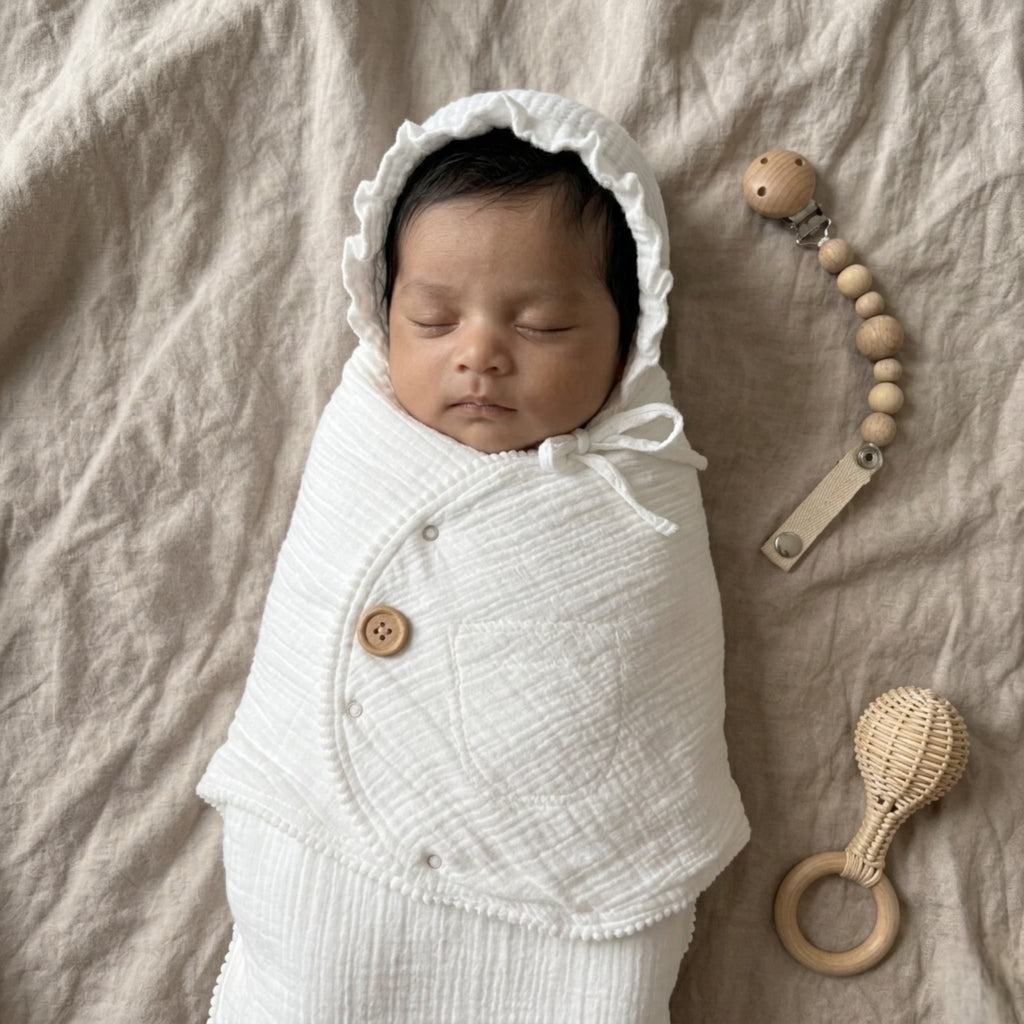 Snowdrop Muslin Swaddle Set
