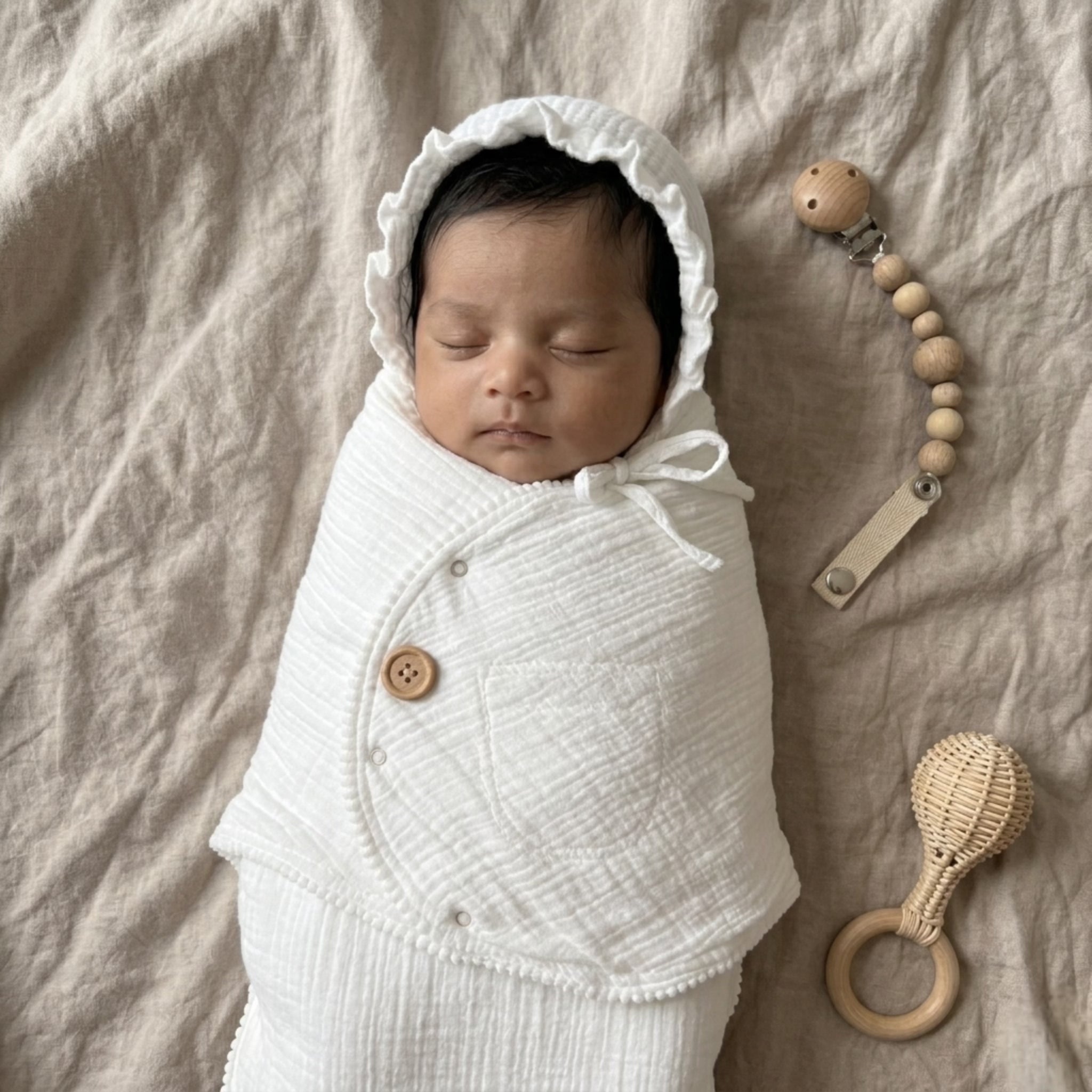 Snowdrop Muslin Swaddle Set