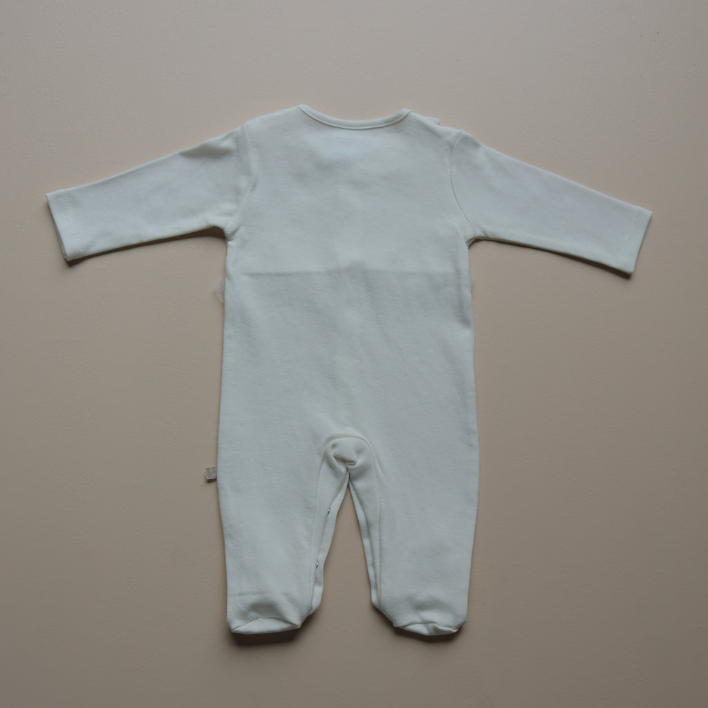 Snowflake Lace Baby Romper