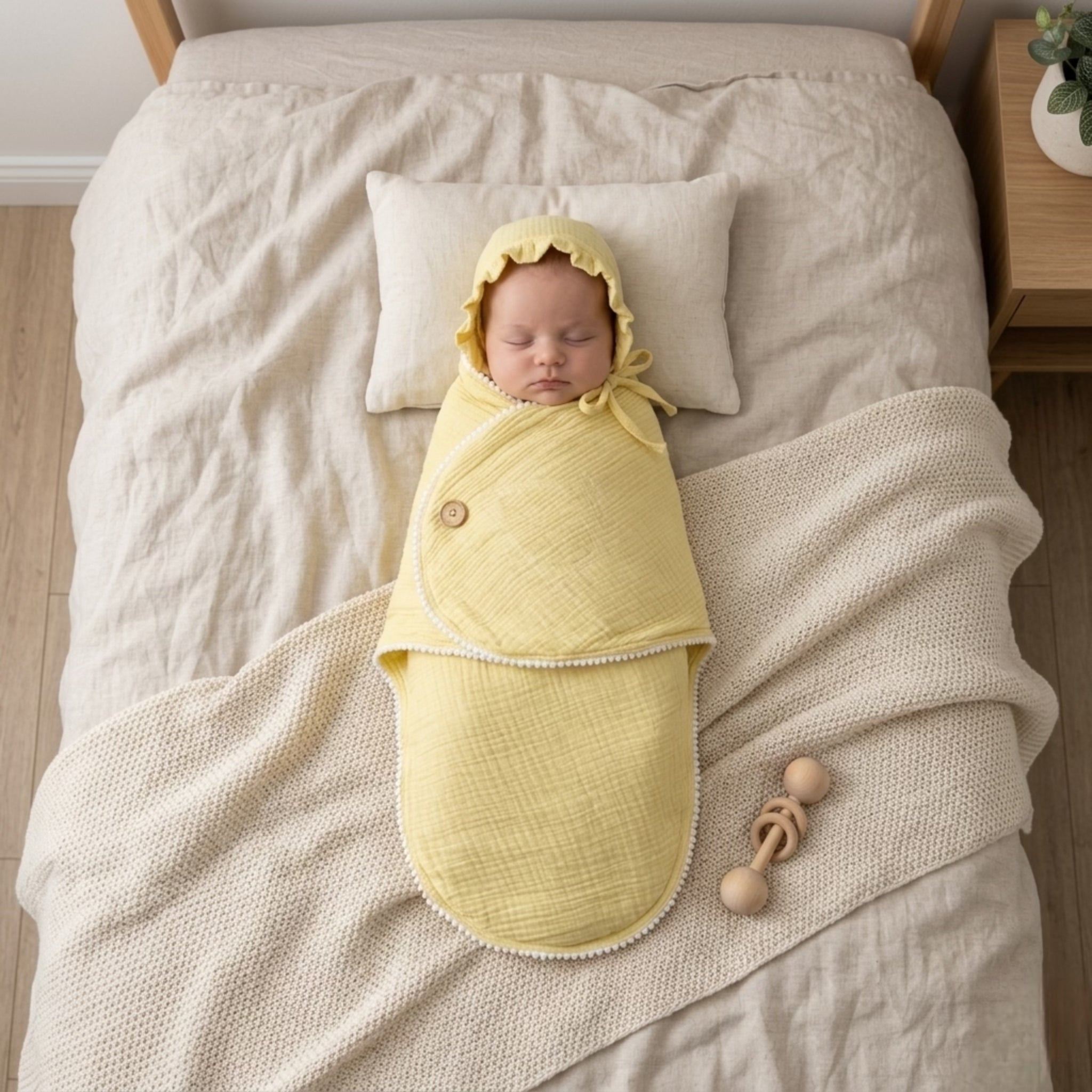 Sunbeam Snuggle Muslin Swaddle Set