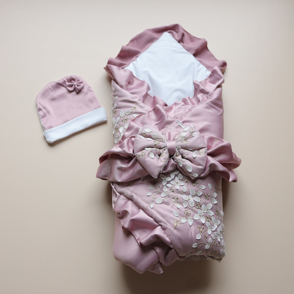 Rosé Fleur Drape Set