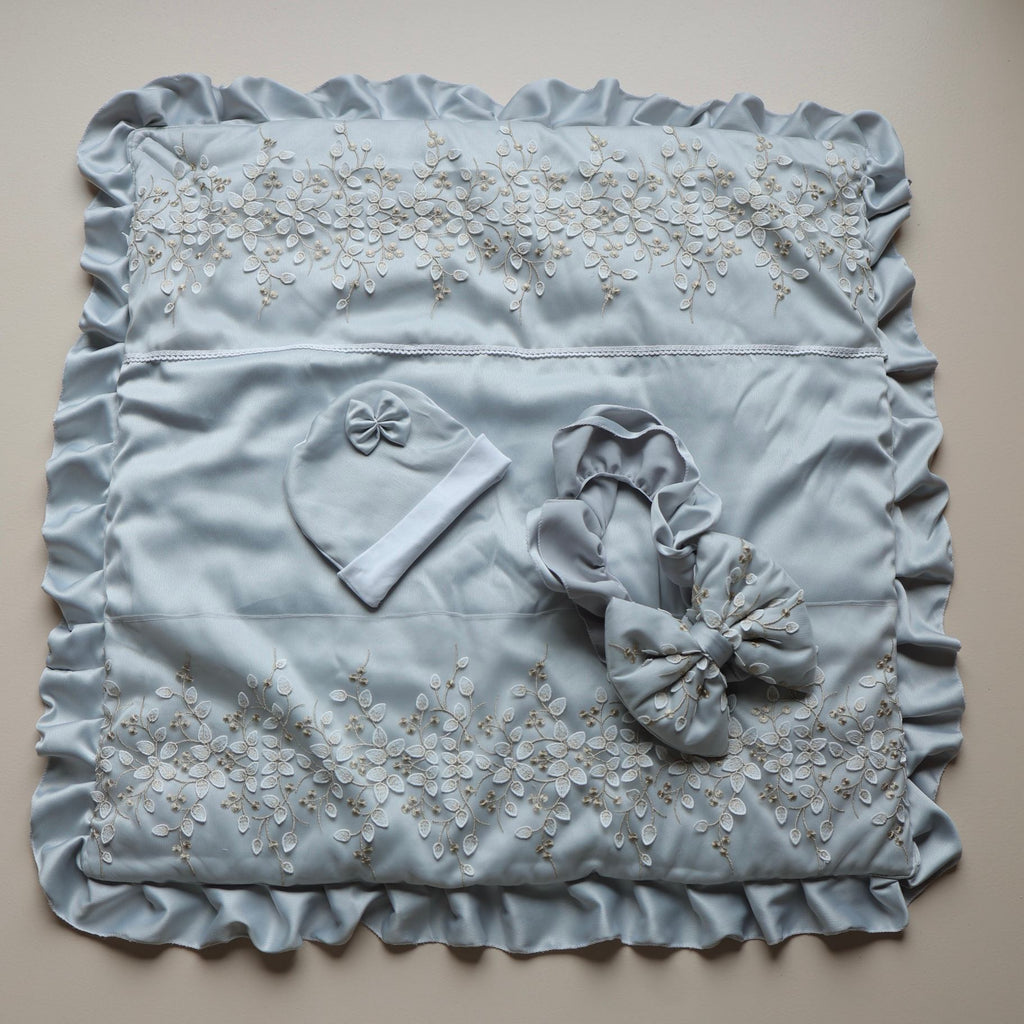 Grey Elan Drape Set