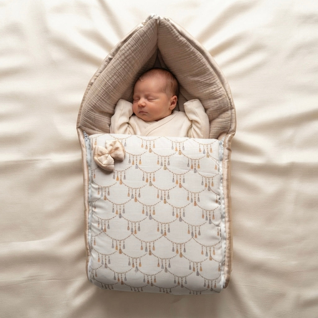 Tassel Luxe Baby Sleeping Bag