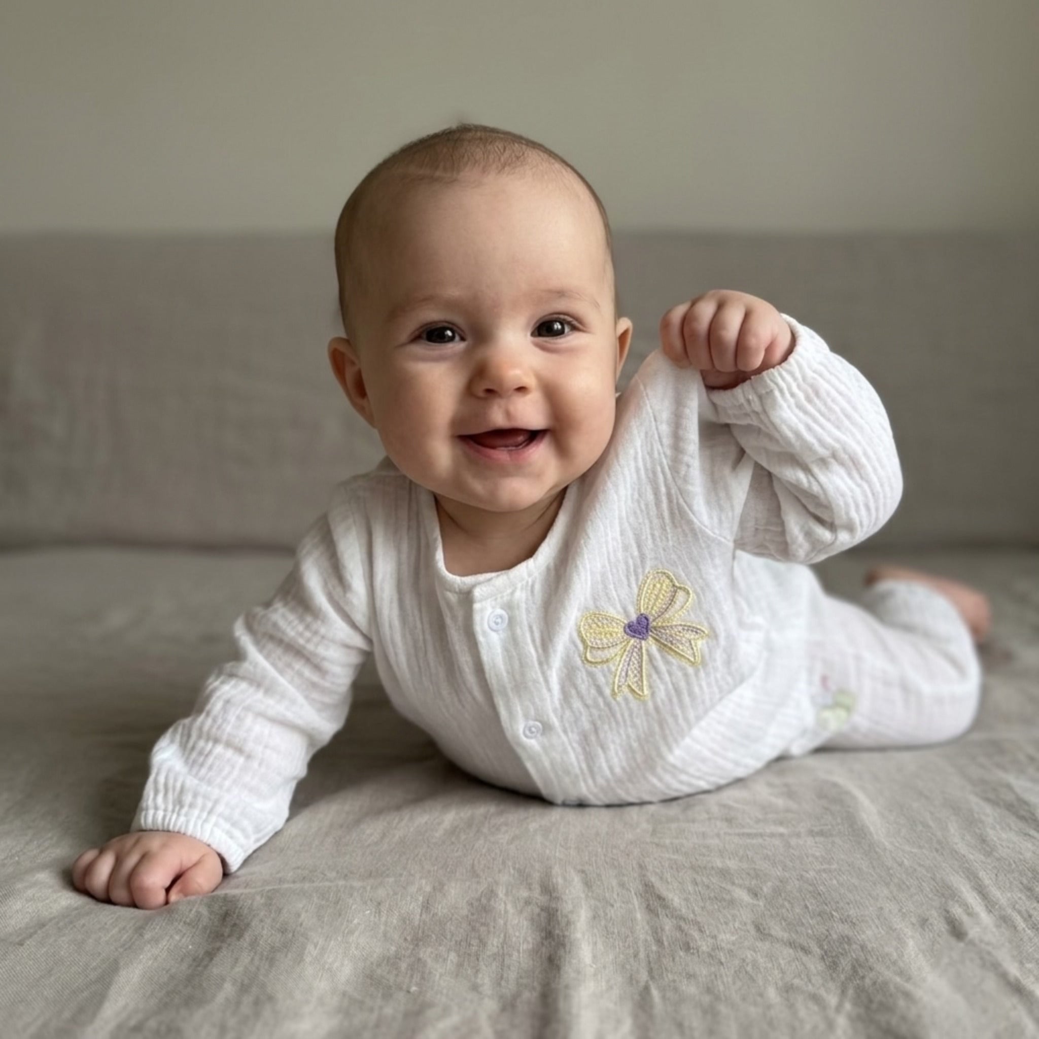 The Chéri Muslin Romper