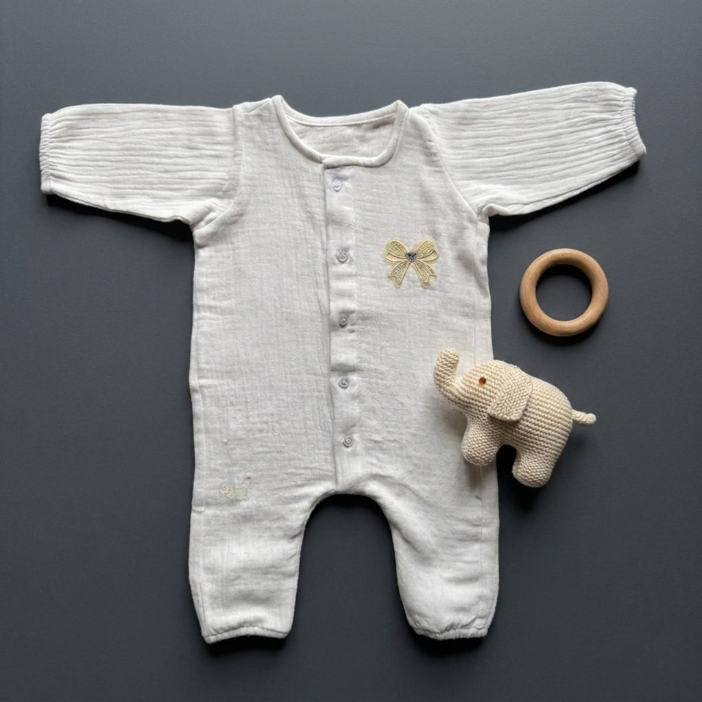 The Chéri Muslin Romper