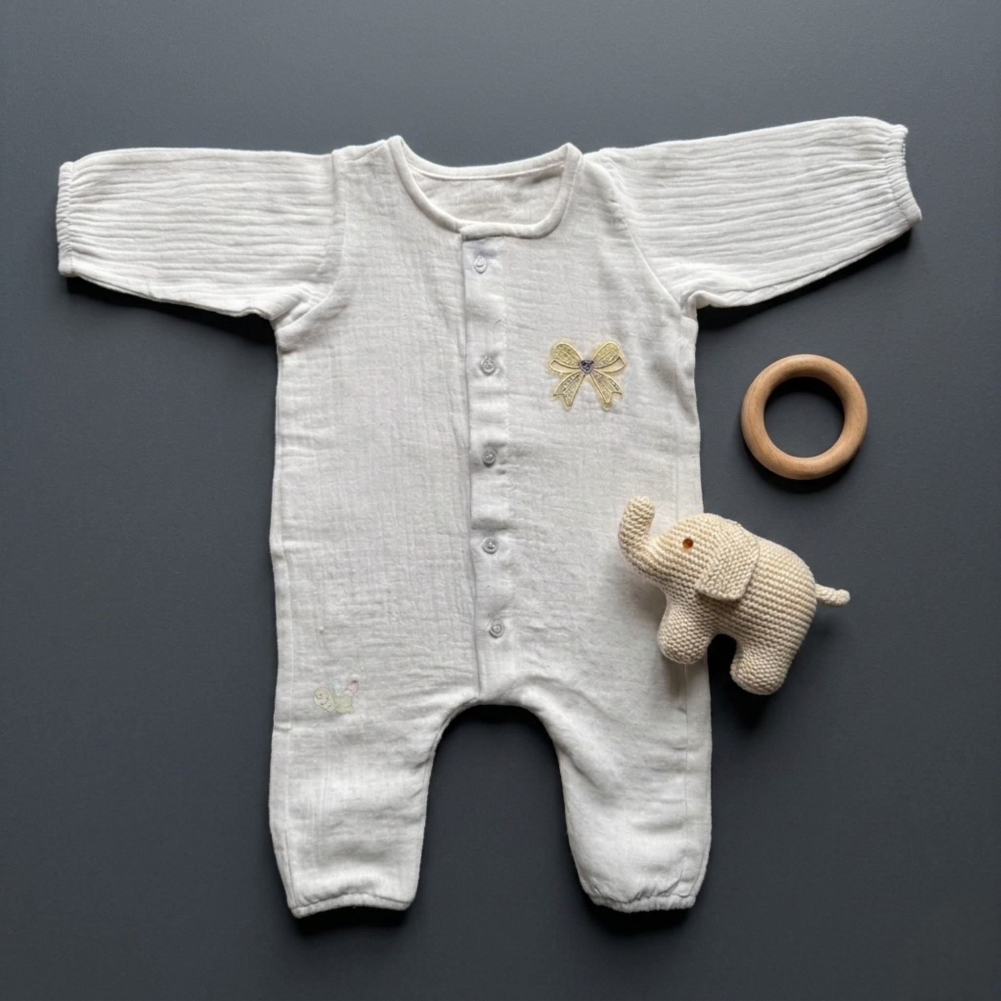 The Chéri Muslin Romper