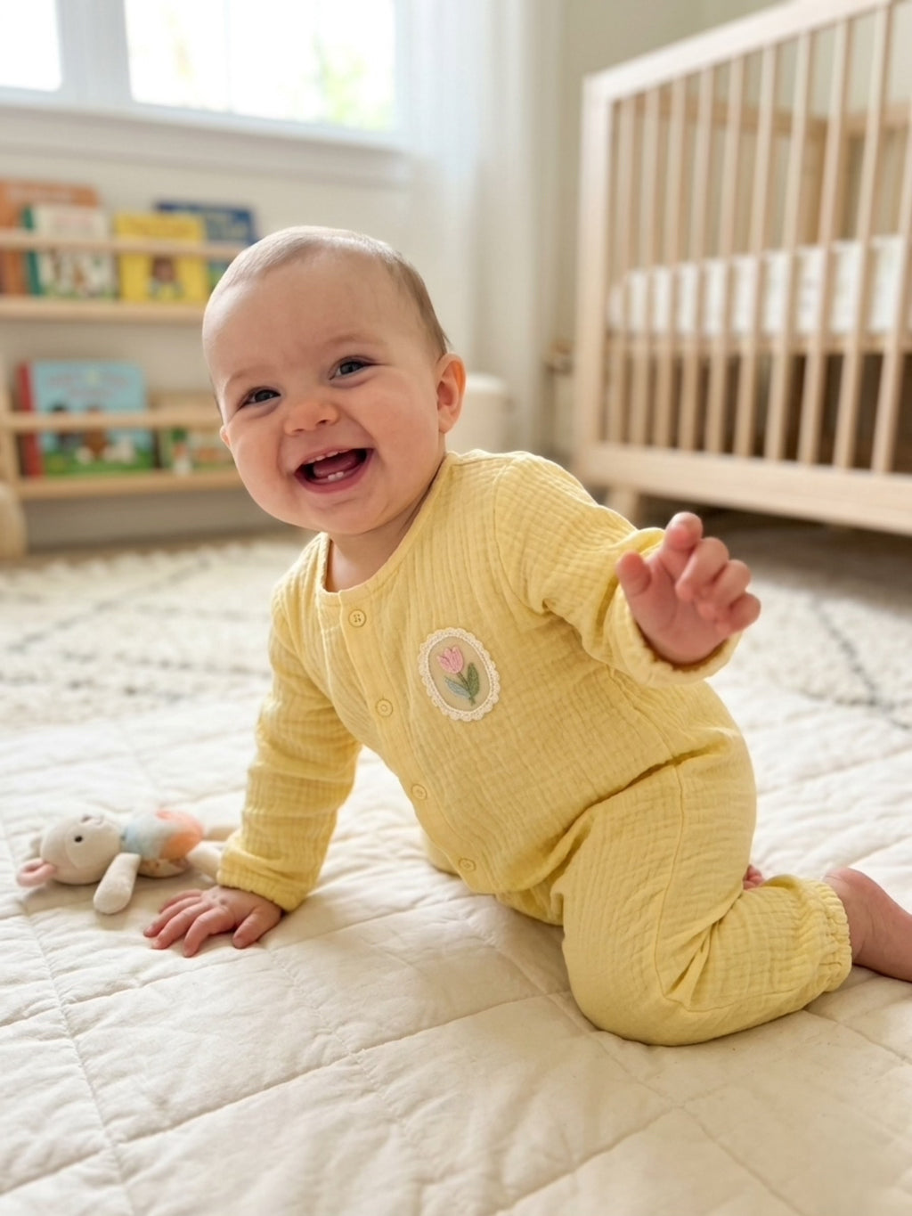 The Tulip Muslin Jumpsuit