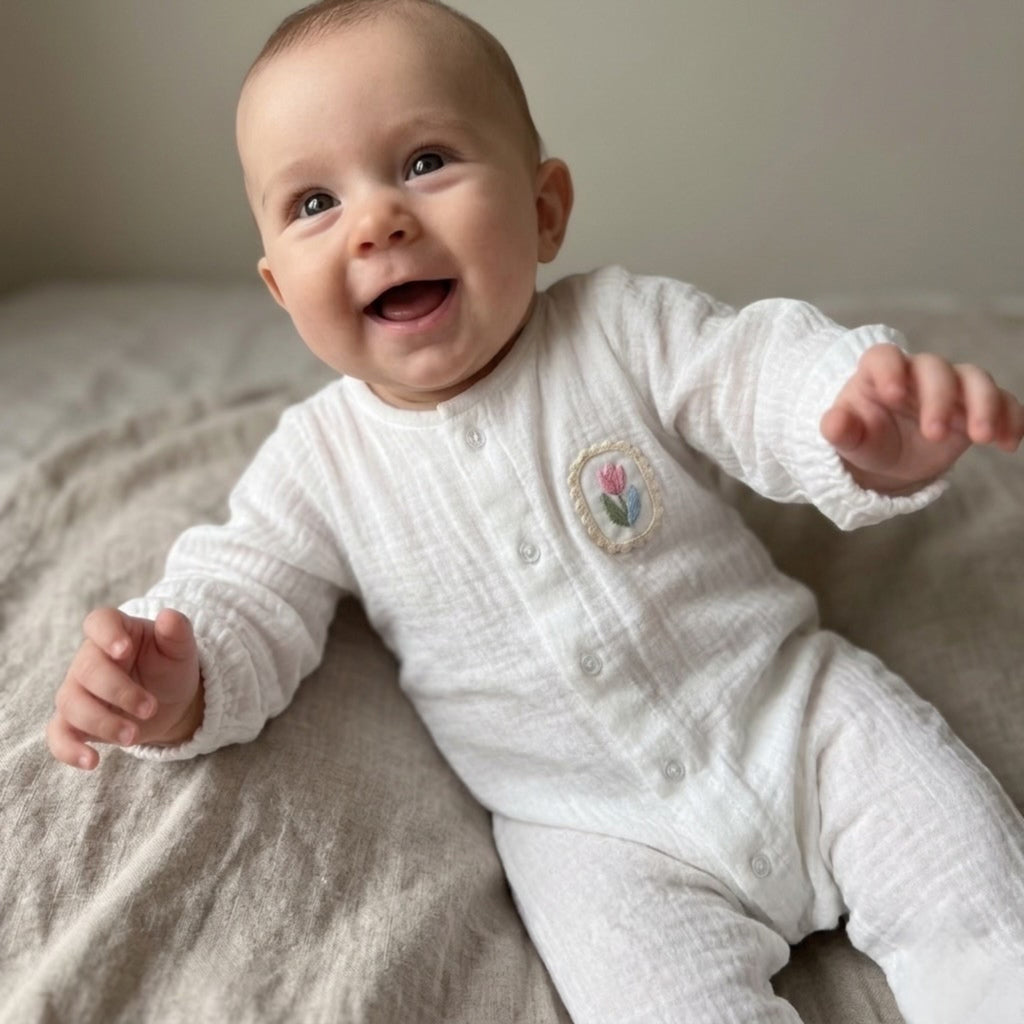 The Baby Aroosa Blossom Romper