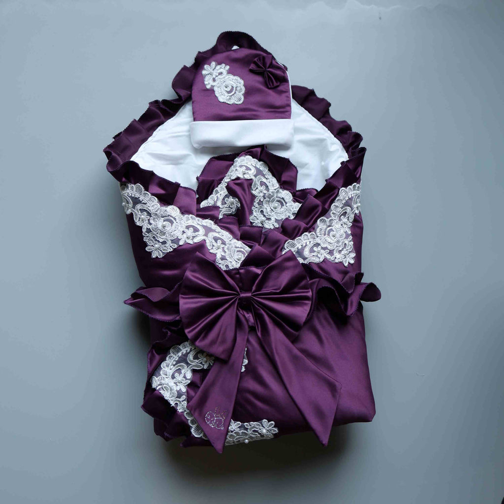 RoyalBloom Satin Baby Drape