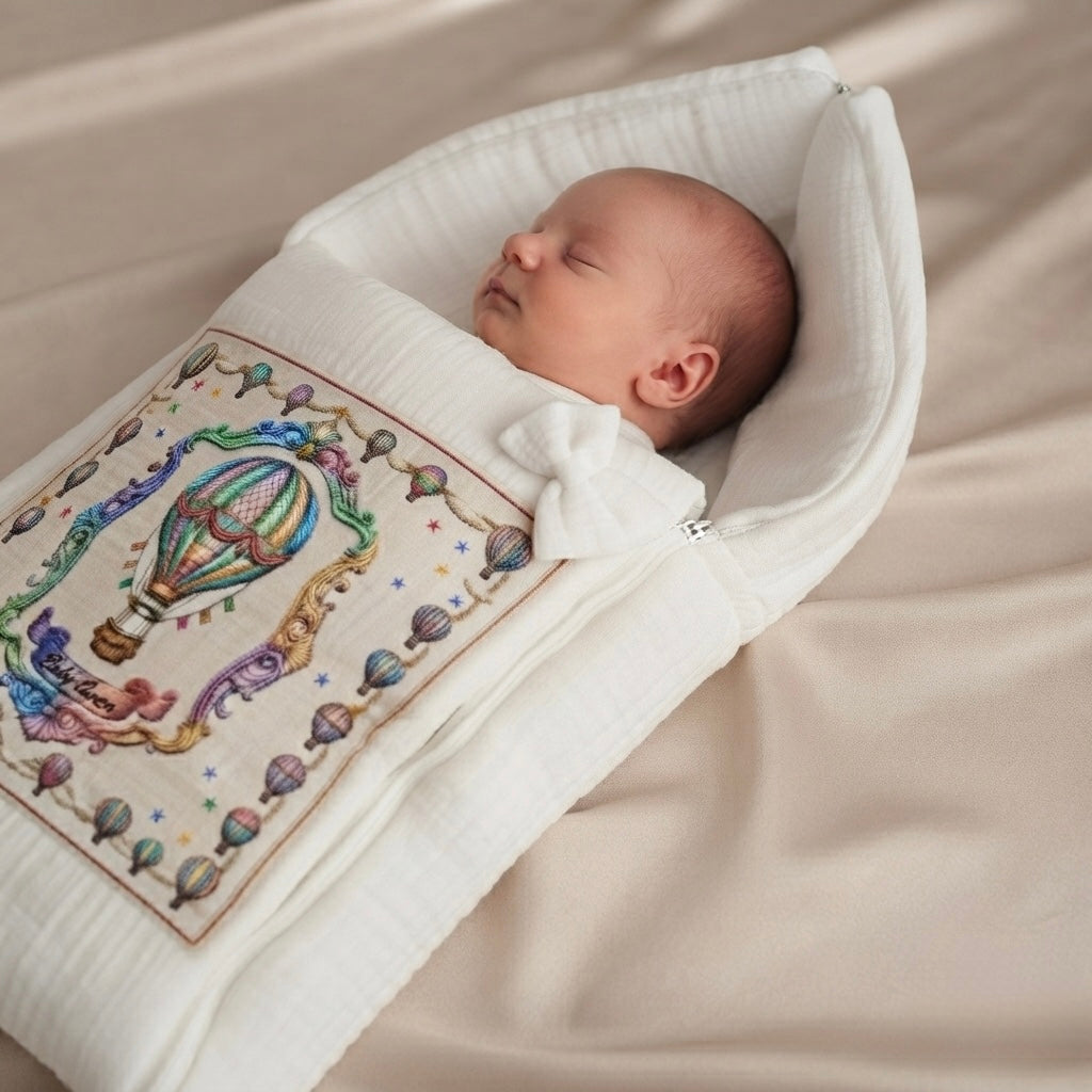 Up, Up & Away Muslin Sleeping Bag