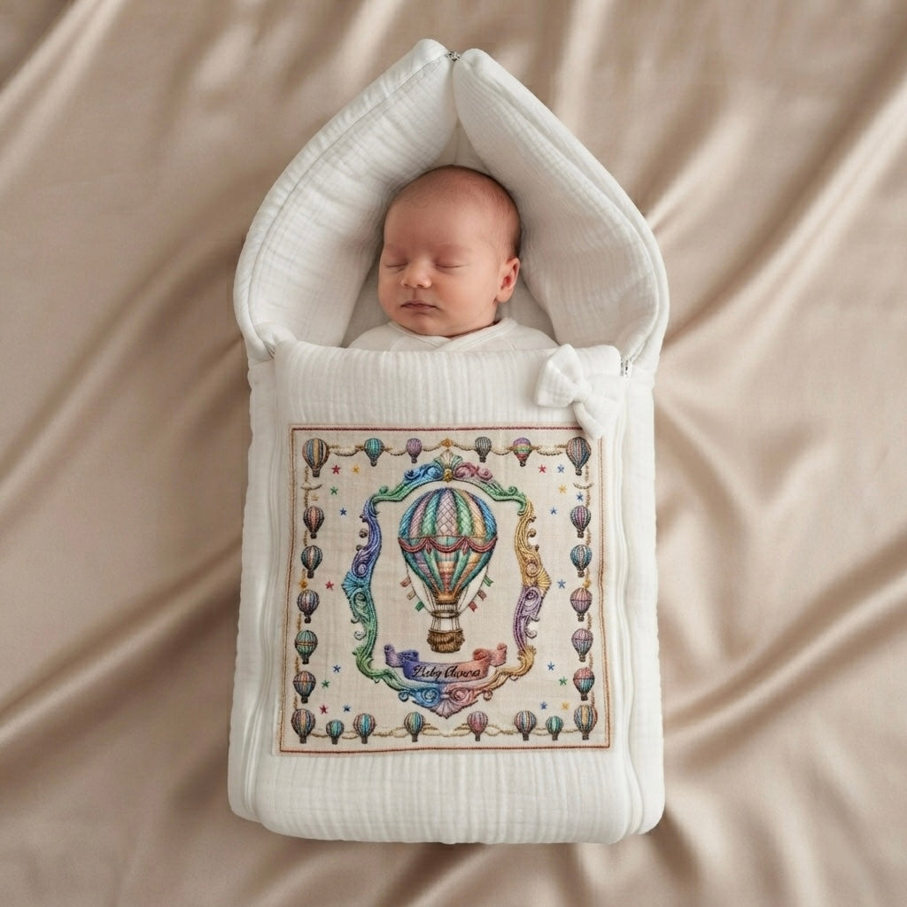 Up, Up & Away Muslin Sleeping Bag