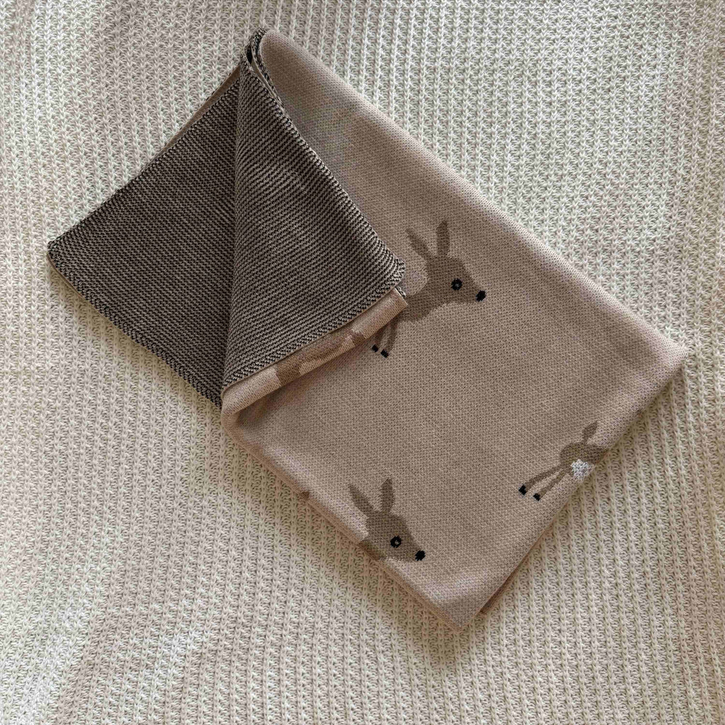 Little Fawn Reversible Baby Blanket