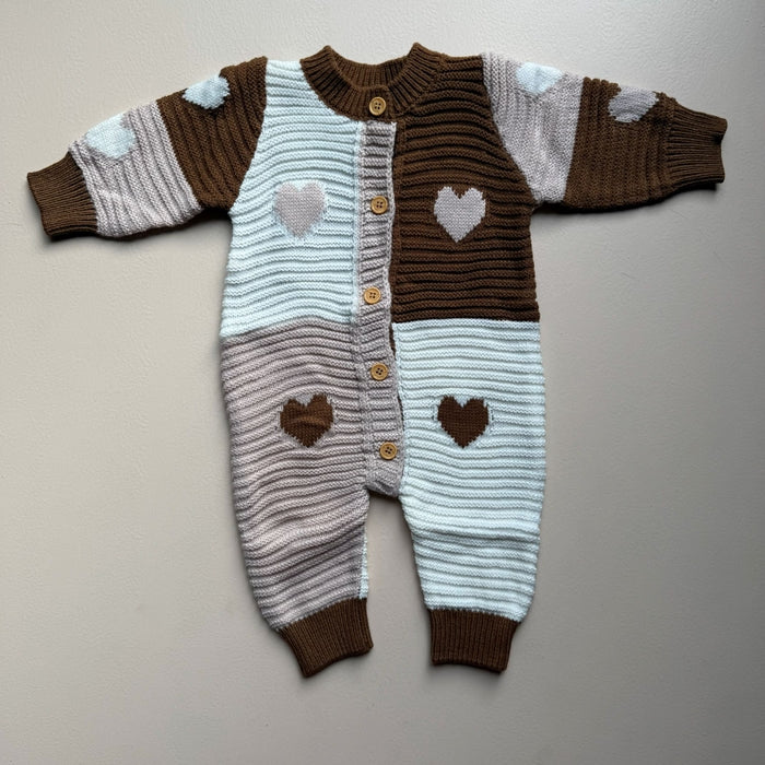 WarmHuG Colorblock Romper