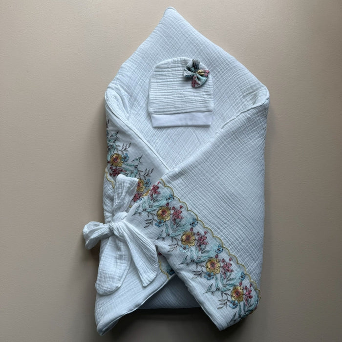 Fleur de Rêve Muslin Wrap Set