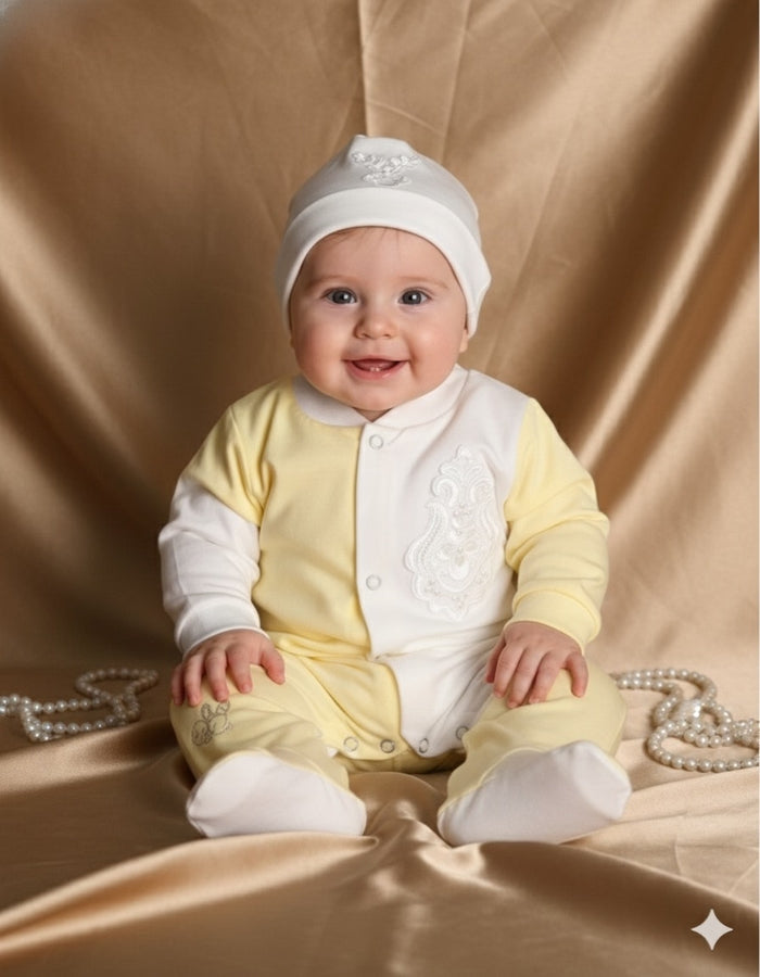Daisy Doodle Romper Set