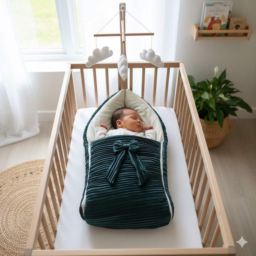 Bottle Green Baby Sleeping Bag