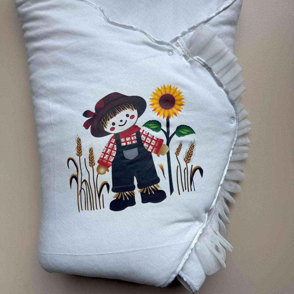 Sunflower Friend Baby Drape