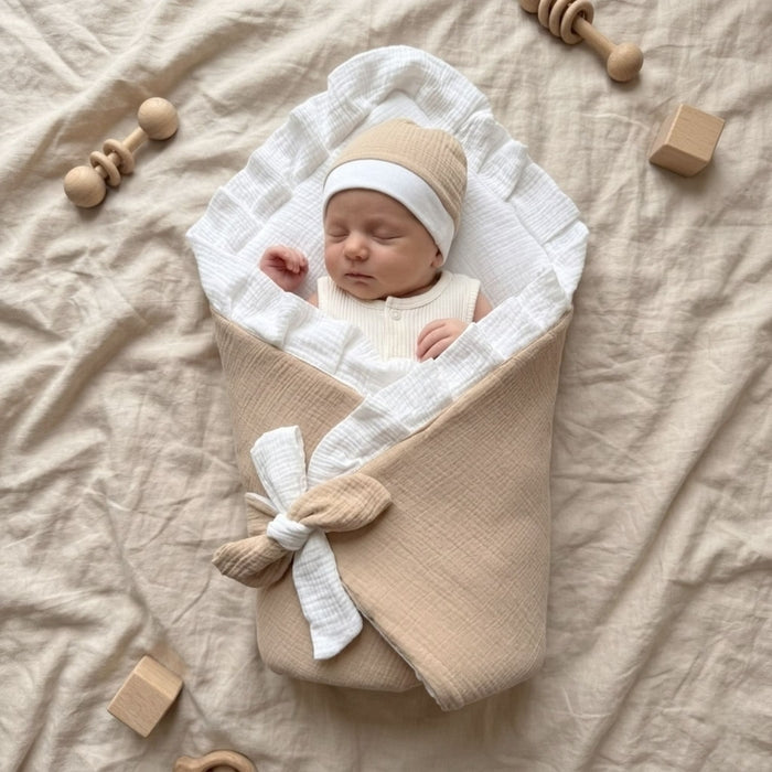 Maison Neige Reversible Baby Drape Set