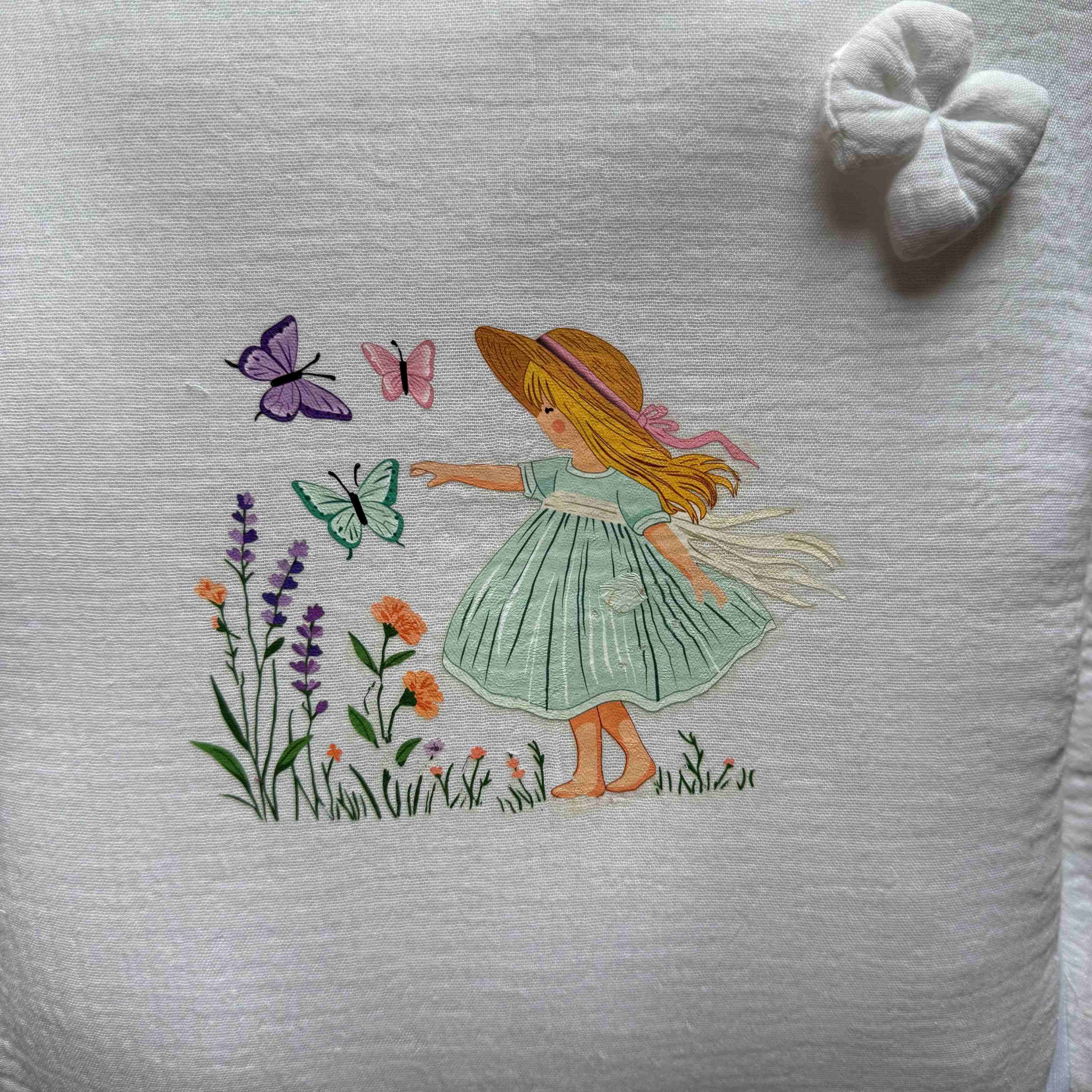 Butterfly Meadow Muslin Sleeping Bag