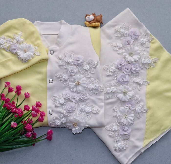 Lemon Blossom Romper Set