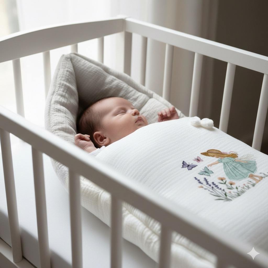 Butterfly Meadow Muslin Sleeping Bag