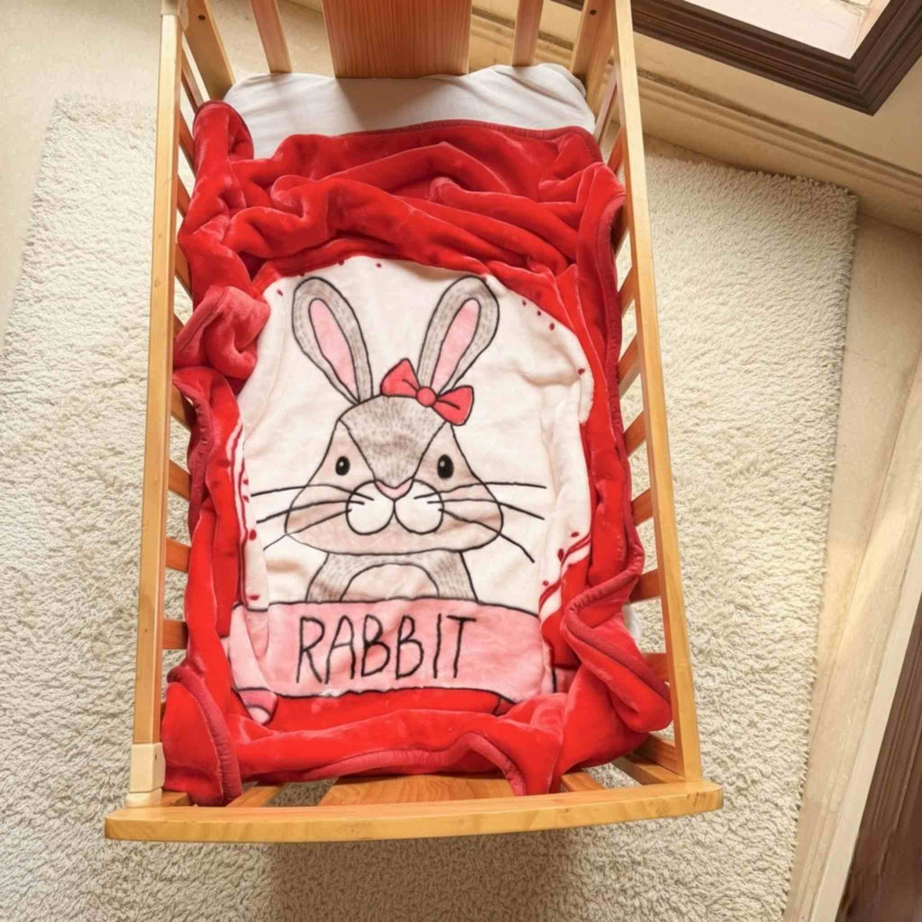 Baby Aroosa Bunny Snuggle Blanket