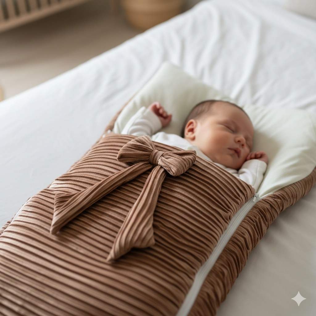 Rust Aura Luxe Baby Sleeping Bag
