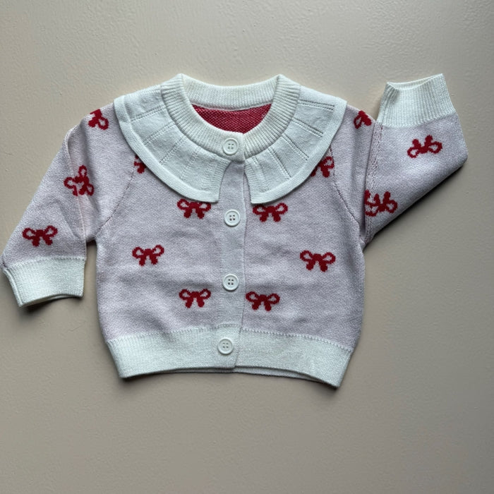 Petite Bow Heirloom Knit Co-Ord Set