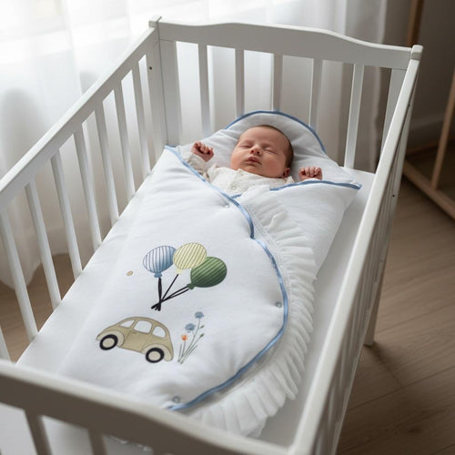 Balloon Ride Baby Drape