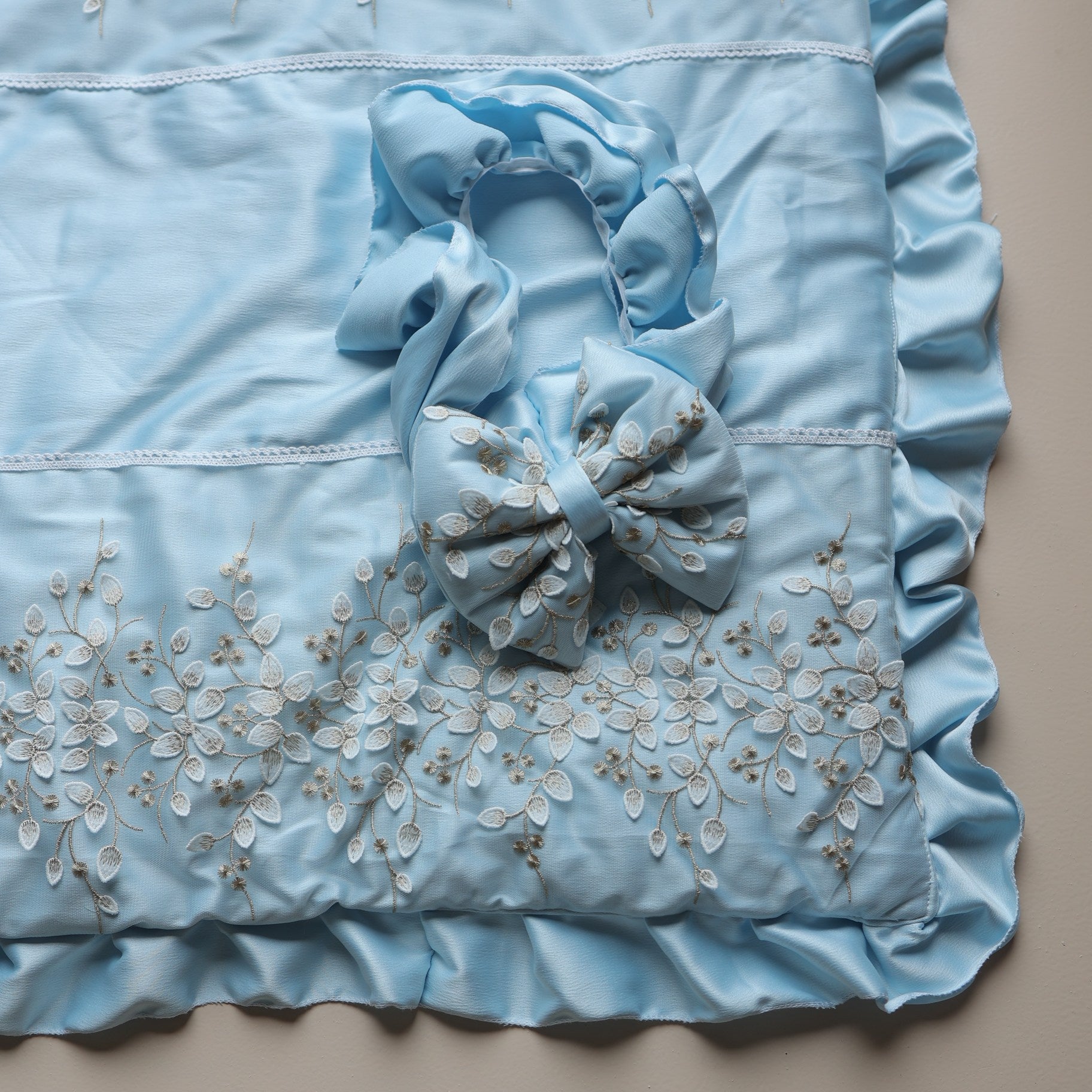 Ice Bloom Drape Set