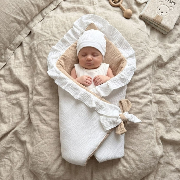 Maison Neige Reversible Baby Drape Set