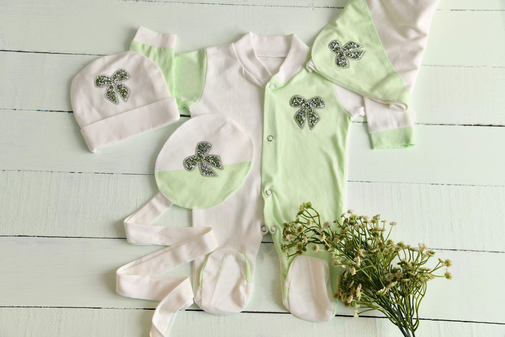 Lime Loop Romper Set