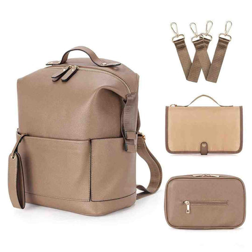 Beige Elegance Diaper Bag