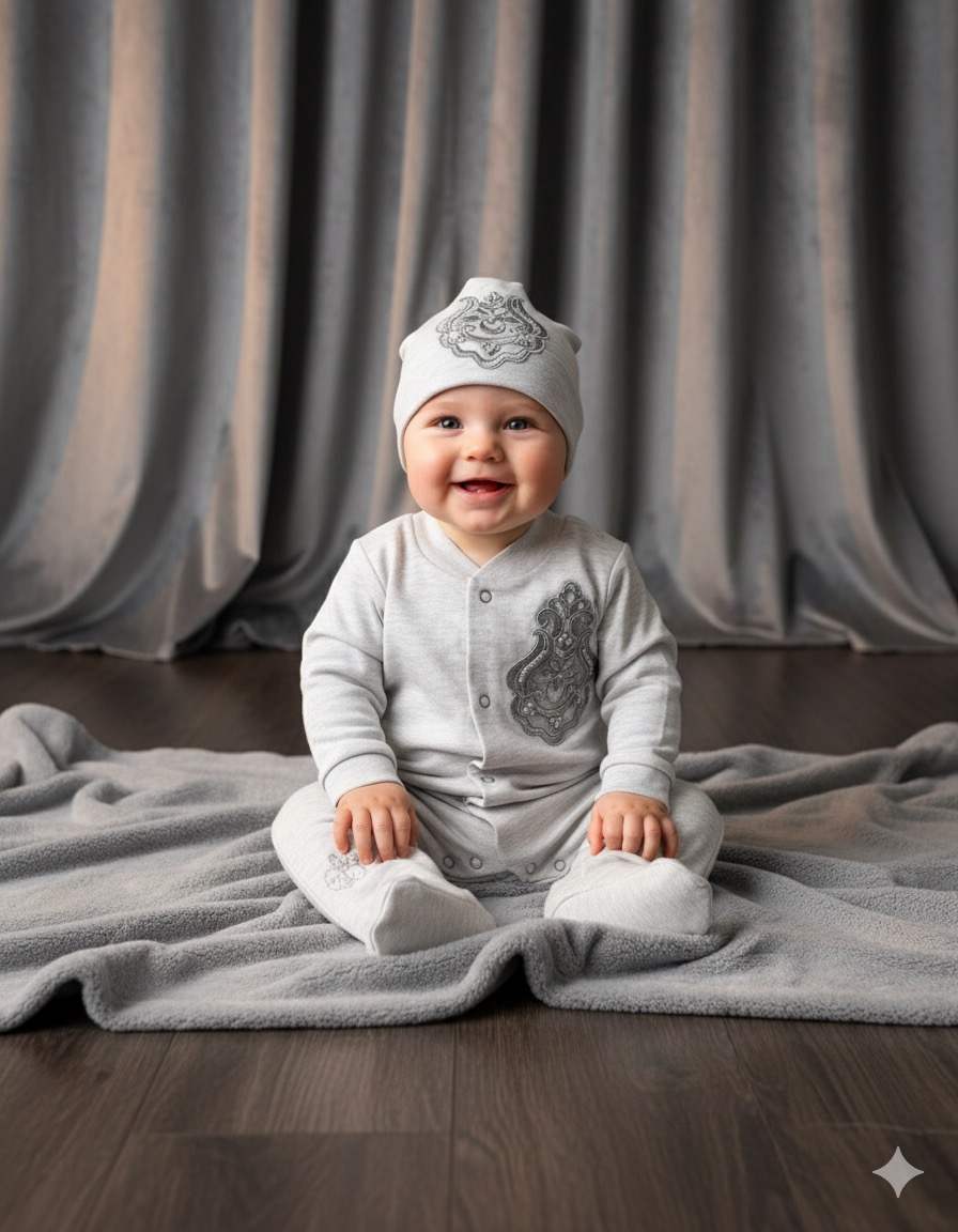 Misty Muffin Romper Set