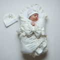 Snow Petal Drape Set