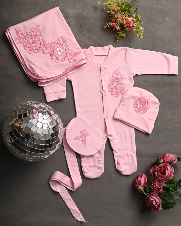 BubbleGum Breeze Romper Set