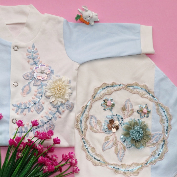 Natural Azzure Romper Set