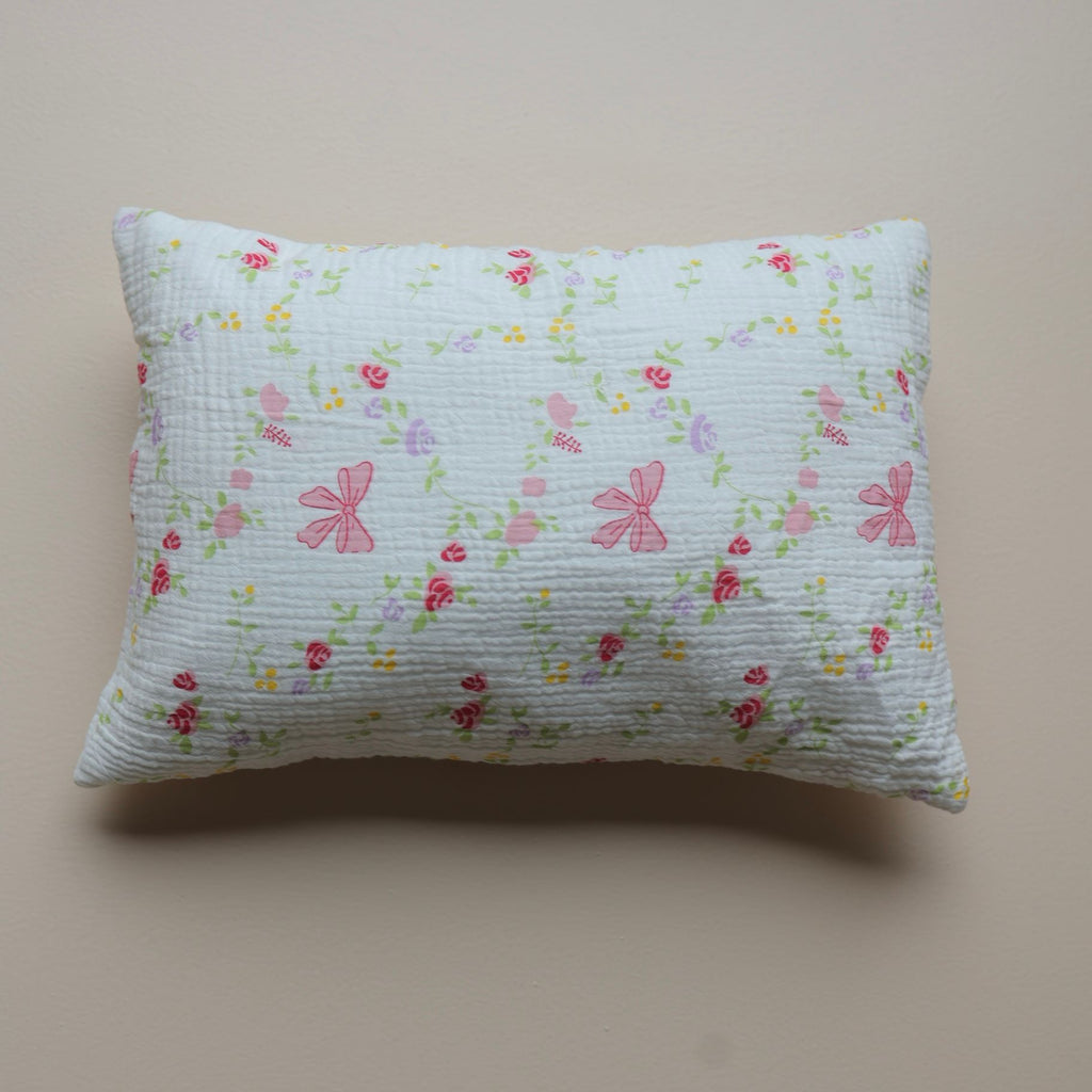 BowHug Reversible Muslin Blanket & Pillow Set