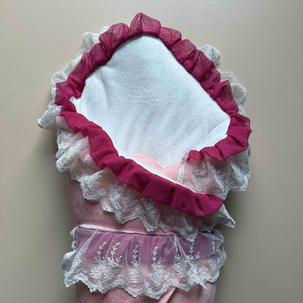 Blush Heirloom Winter Drape
