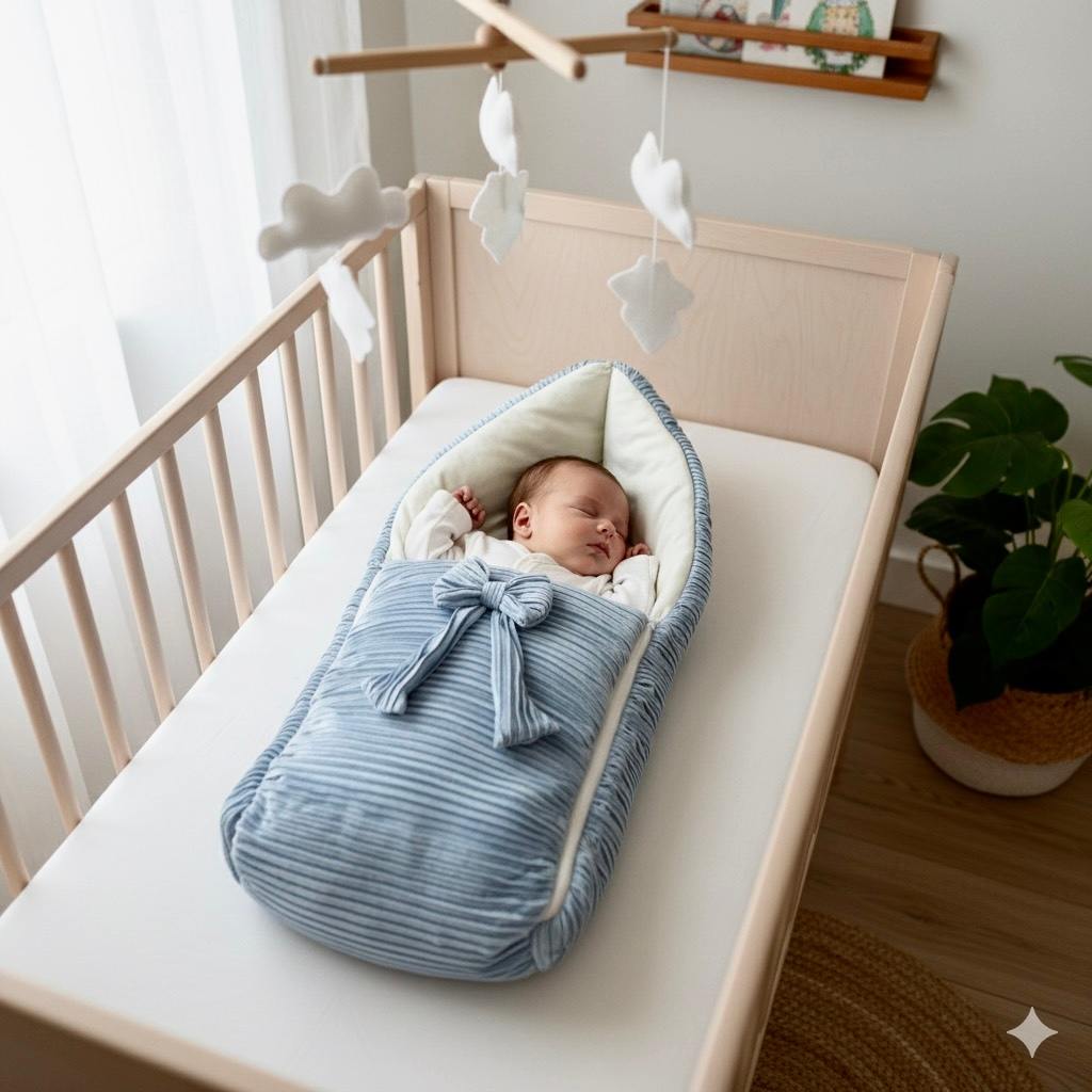 Ice Blue Baby Sleeping Bag