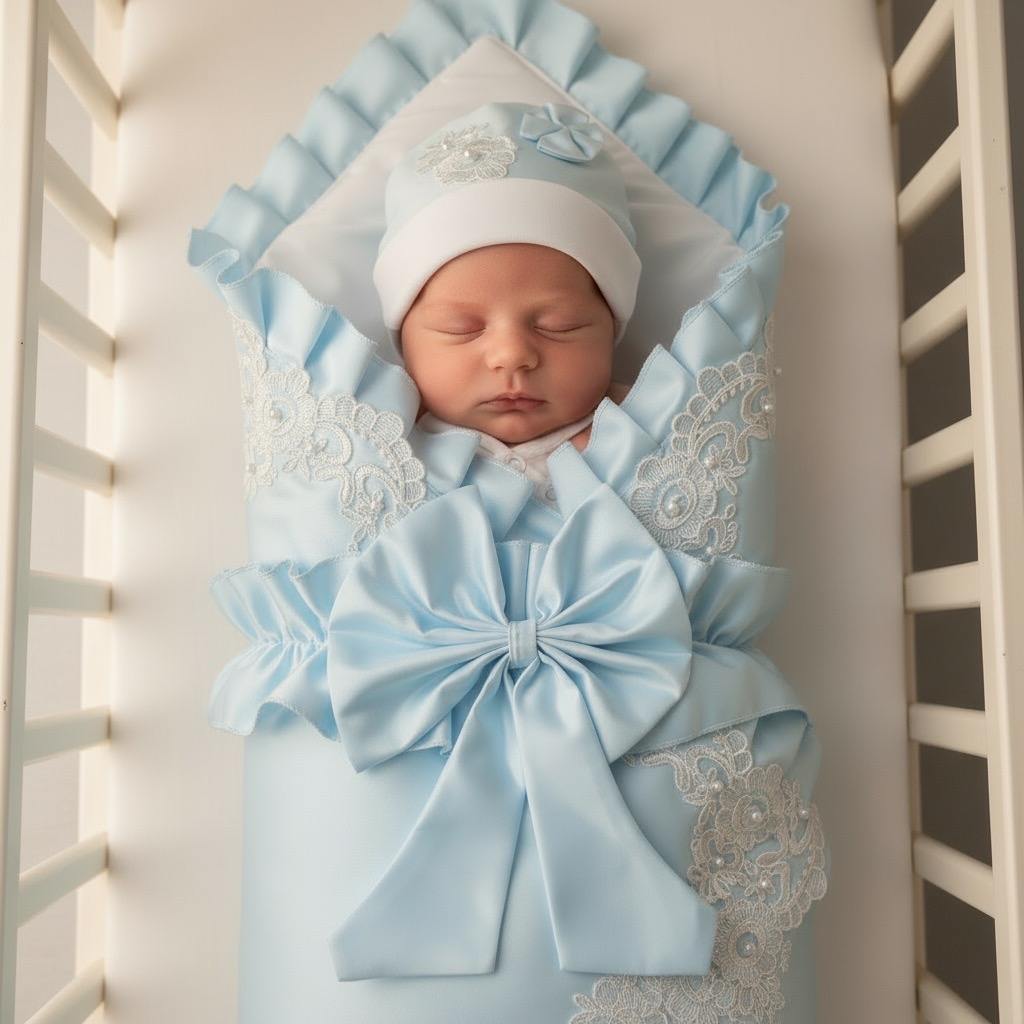 Gorgeous Sky Baby Drape Set