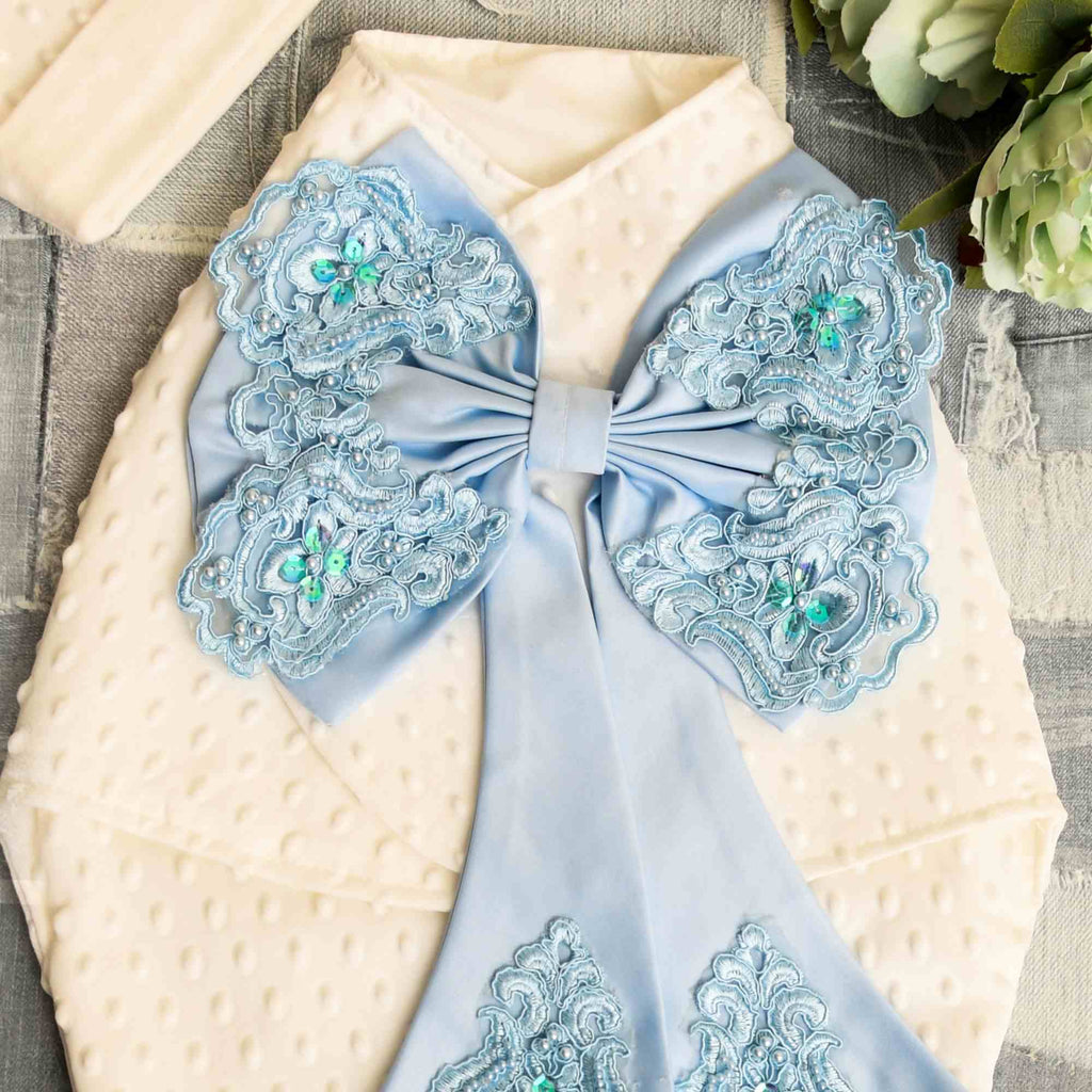 Sapphire Skies Baby Blooming Wrap