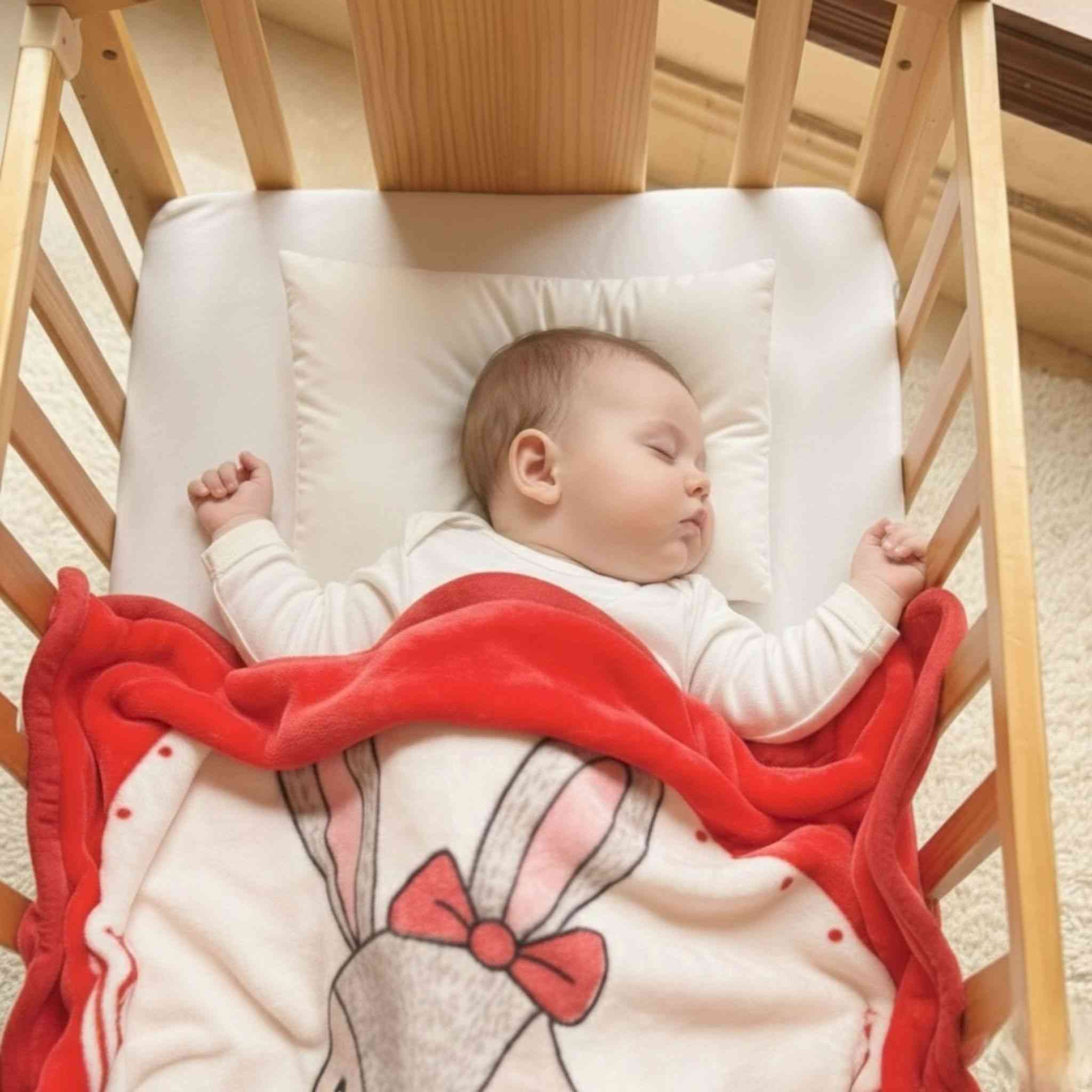 Baby Aroosa Bunny Snuggle Blanket