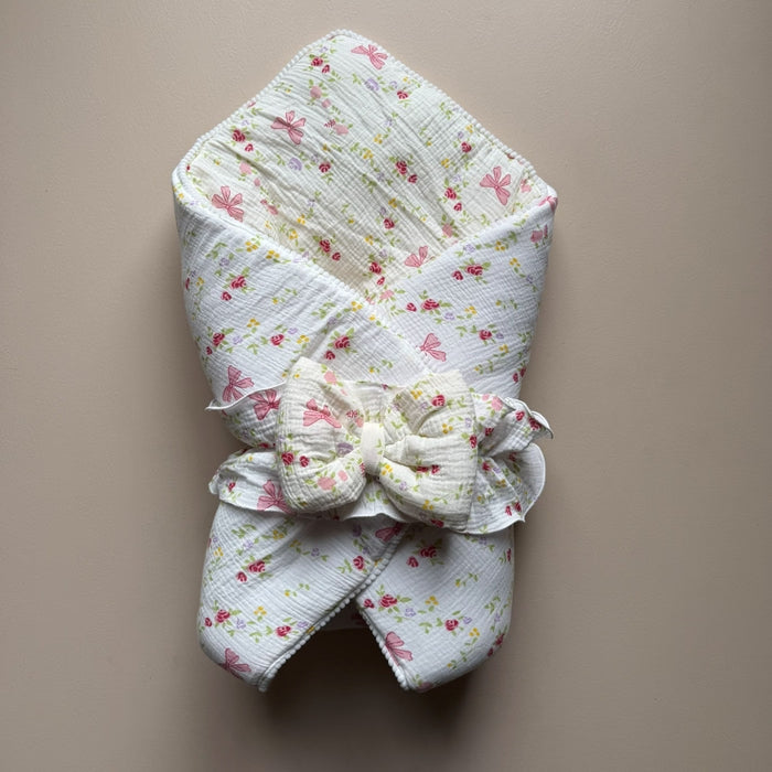 Blush Meadow Muslin Drape Set