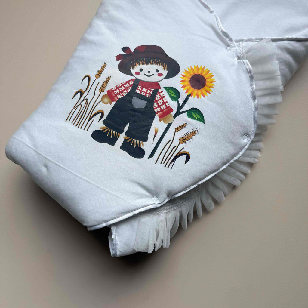 Sunflower Friend Baby Drape