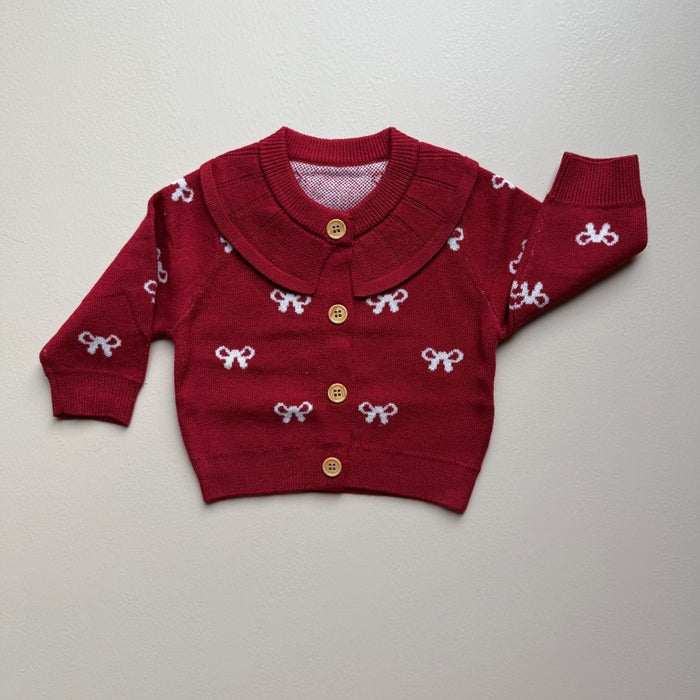 Rouge Bow Heirloom Knit Co-Ord Set