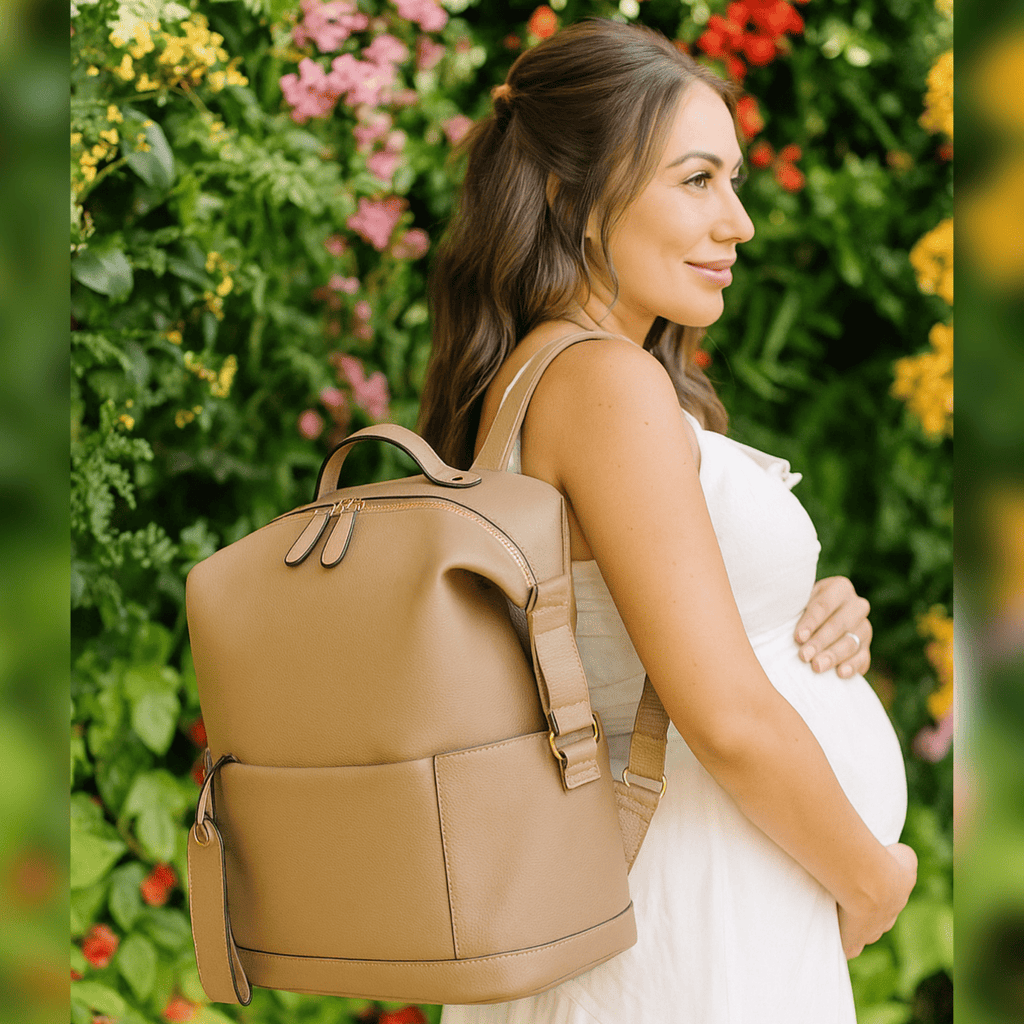 Beige Elegance Diaper Bag