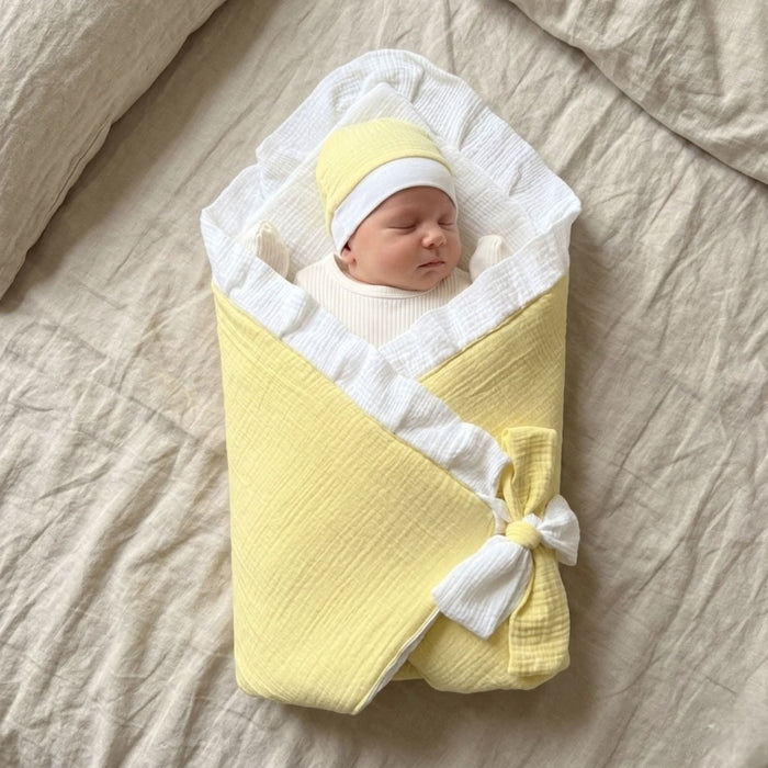 Soleil Doux Reversible Baby Drape Set