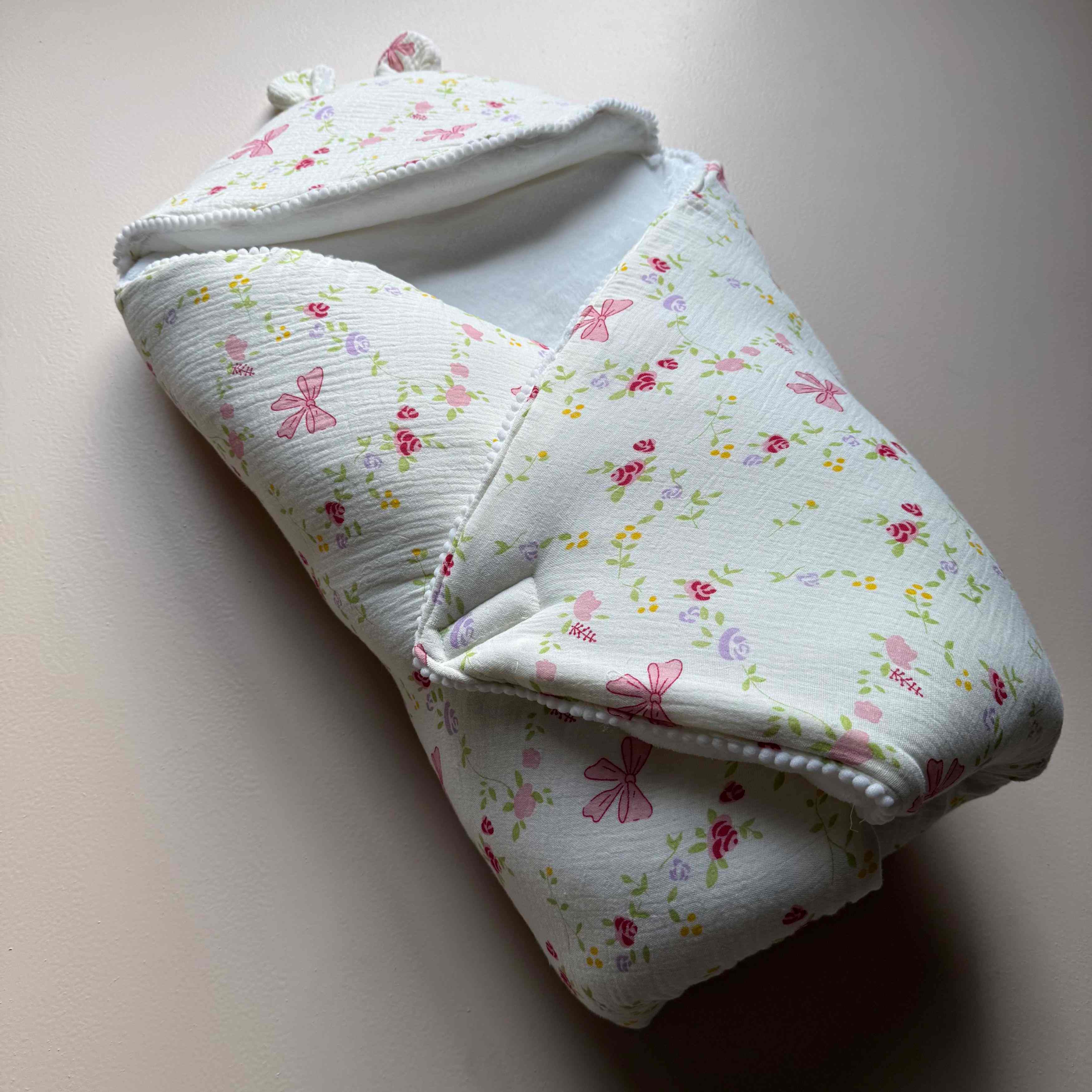 Blossom Dream Hooded Winter Drape